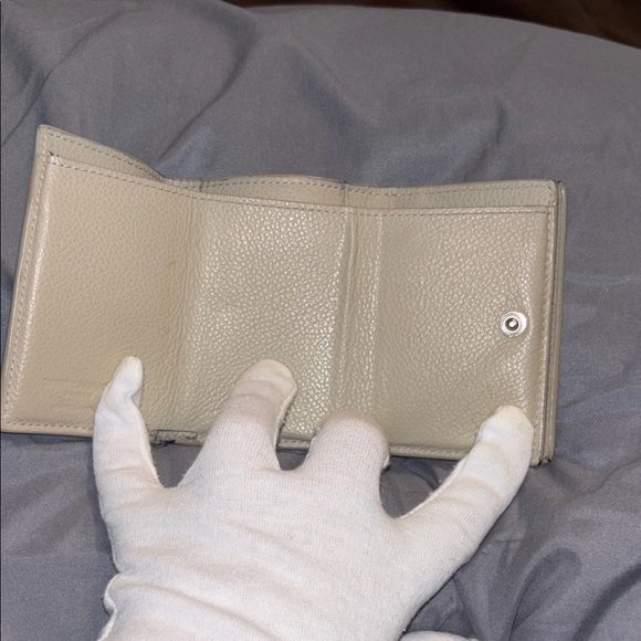 YSL Gray Compact  Wallet - Picture 4 of 12